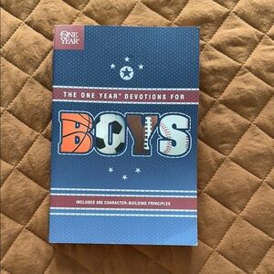 The One Year Devotions for Boys Book